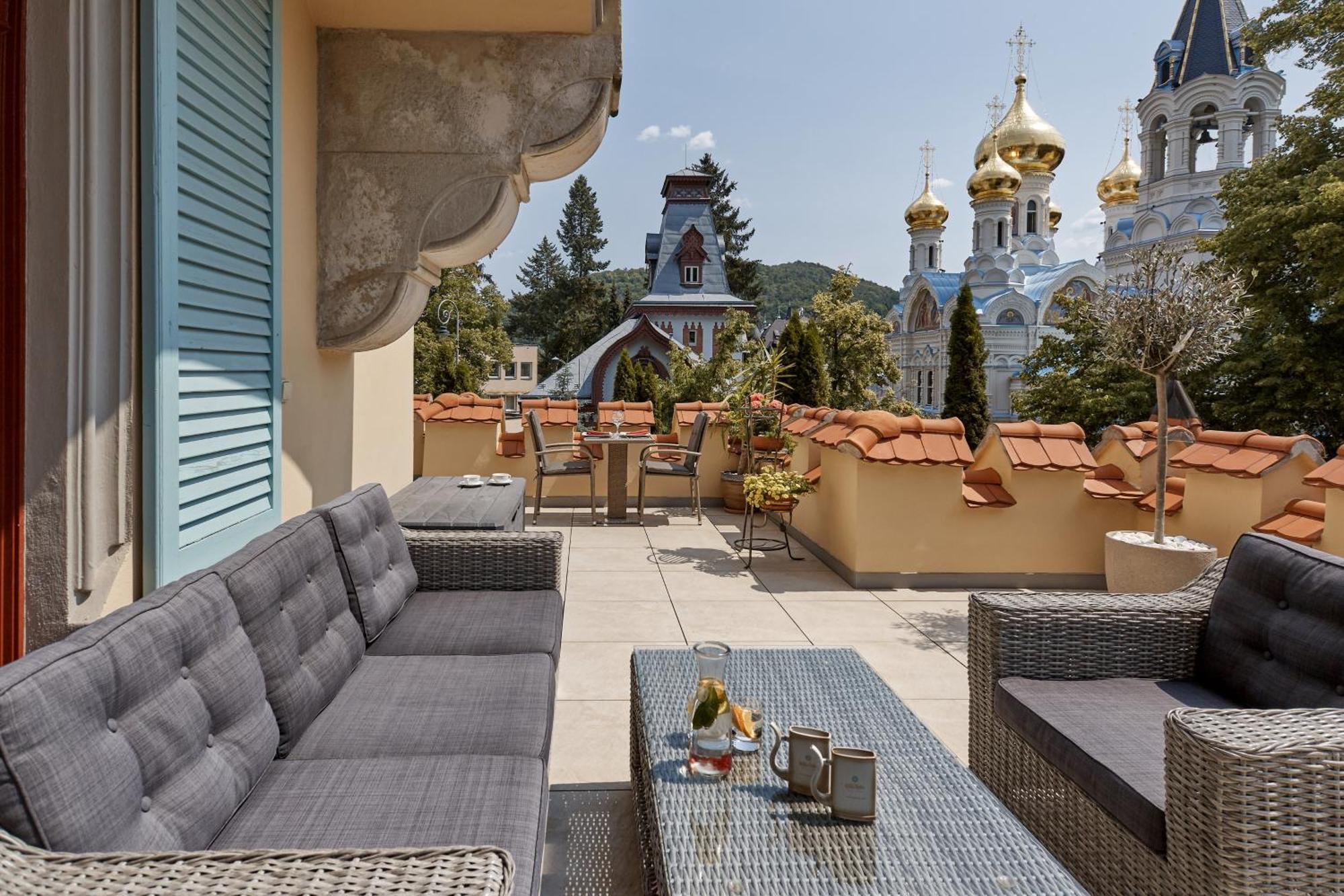 Spa Hotel Villa Ritter Карловы Вары Экстерьер фото