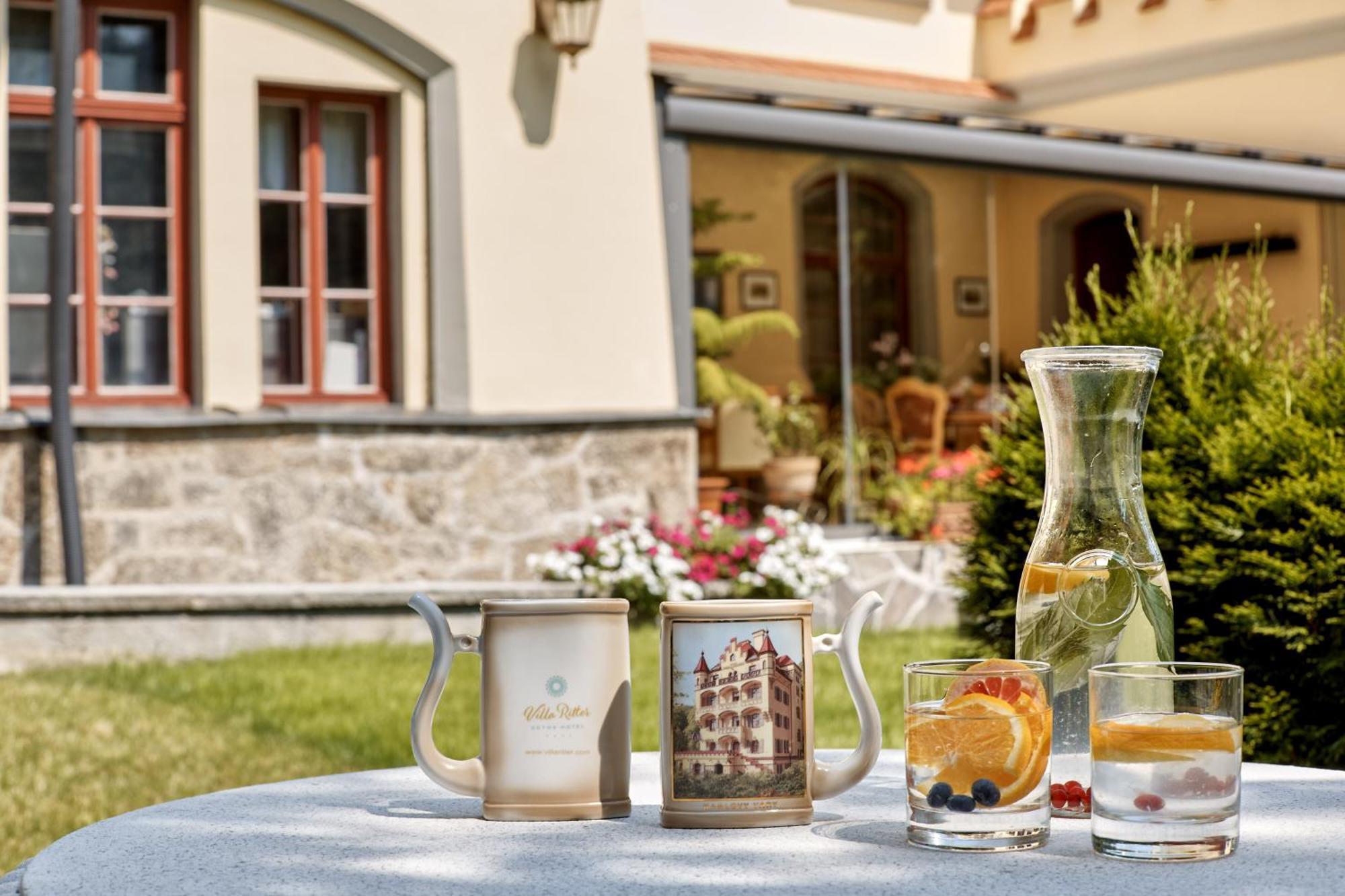 Spa Hotel Villa Ritter Карловы Вары Экстерьер фото