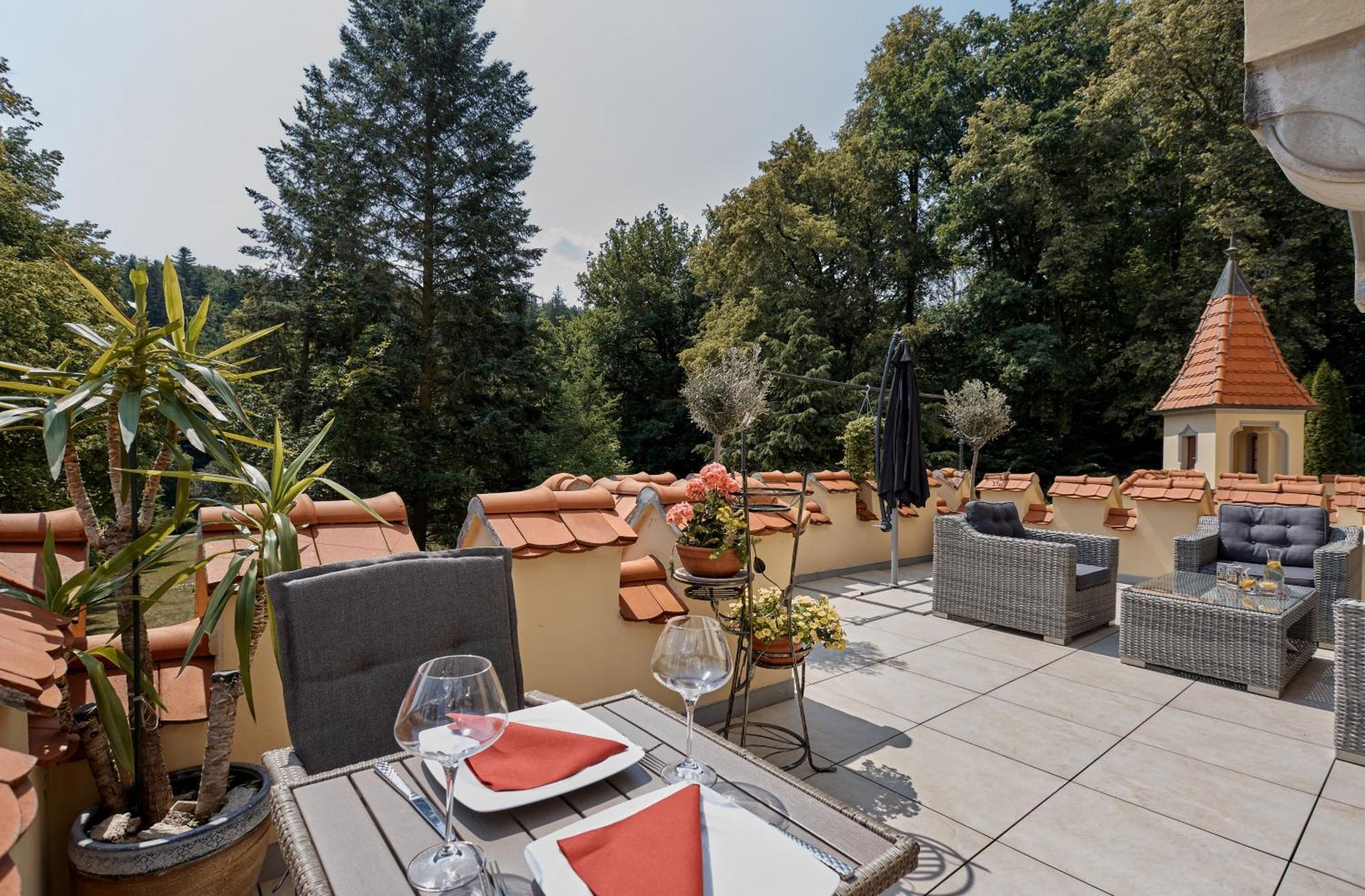 Spa Hotel Villa Ritter Карловы Вары Экстерьер фото