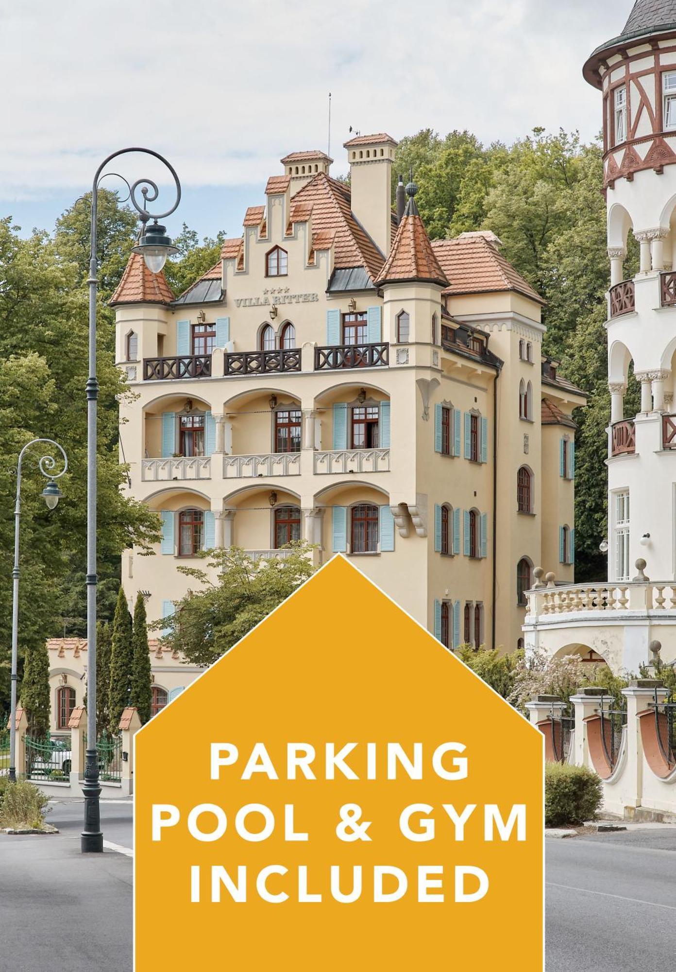 Spa Hotel Villa Ritter Карловы Вары Экстерьер фото